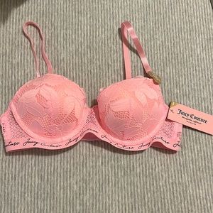 Highlighter pink Juicy Couture bra